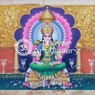 M.C.Jegannath vintage paintings - Thevar Art Gallery