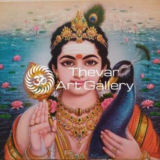 Artist M.C.Jegannath - Thevar Art Gallery