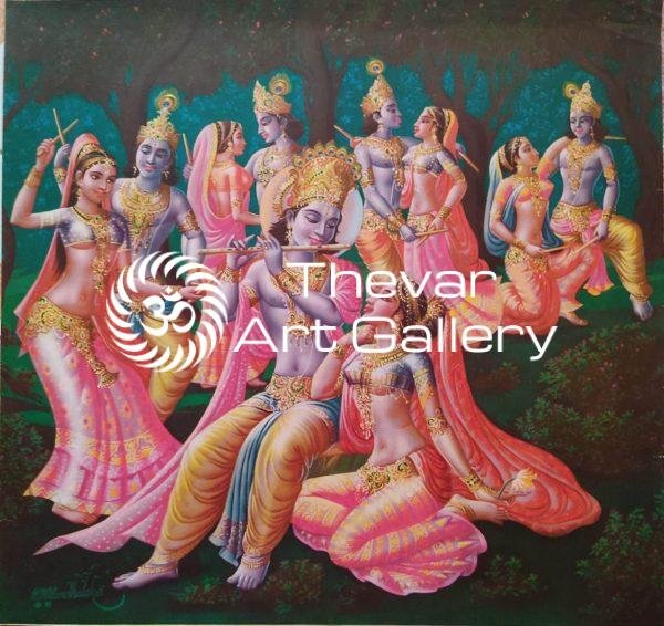 artist MR.Gondhalekar - Thevar Art Gallery