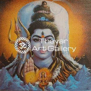 Artist M.CJegannath - Thevar Art Gallery