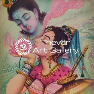 Artist Rangroop -Thevar Art Gallery