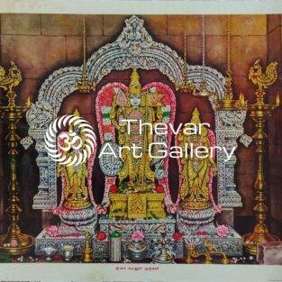 Vayalur Murugan vintage print - Thevar Art Gallery