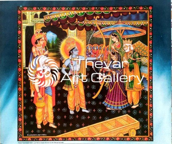 Artist K.L.Sharma - Thevar Art Gallery