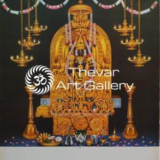 Artist Mu.Ramalingam - Thevar Art Gallery