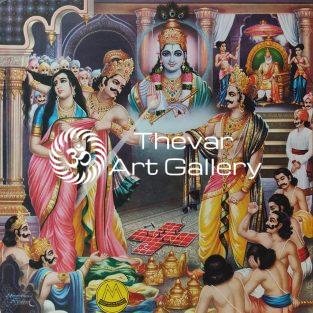 Artist C.Kondiah raju - Thevar Art GAllery