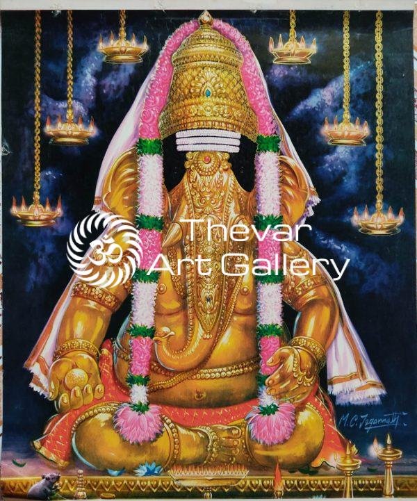 Artist M.C.Jegannath - Thevar Art GAllery