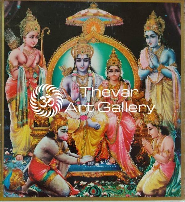 Artist Mu.Ramalingam -Thevar Art Gallery