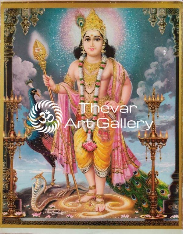Artist Mu.Ramalingam- Thevar Art Gallery