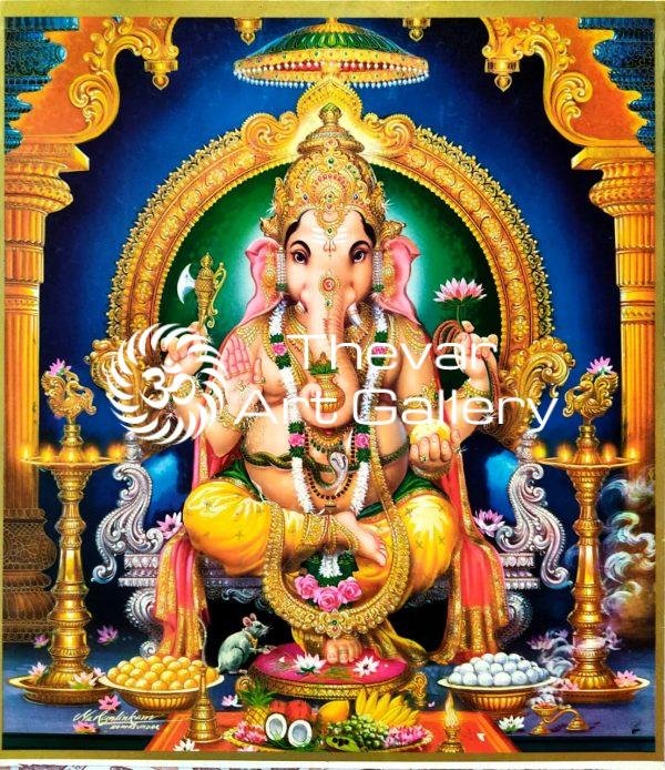 Antique vintage print in online :Lord Ganesh | Ganesha | Ganapati ...