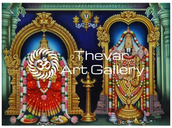 Artist C.Kondiah raju - Thevar art Gallery