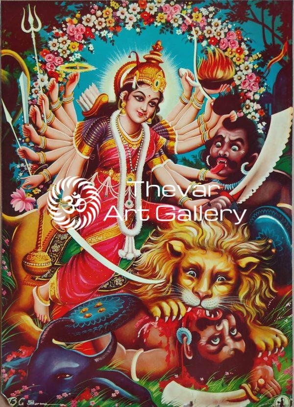 Artist B.G.Sharma - Thevar Art Gallery