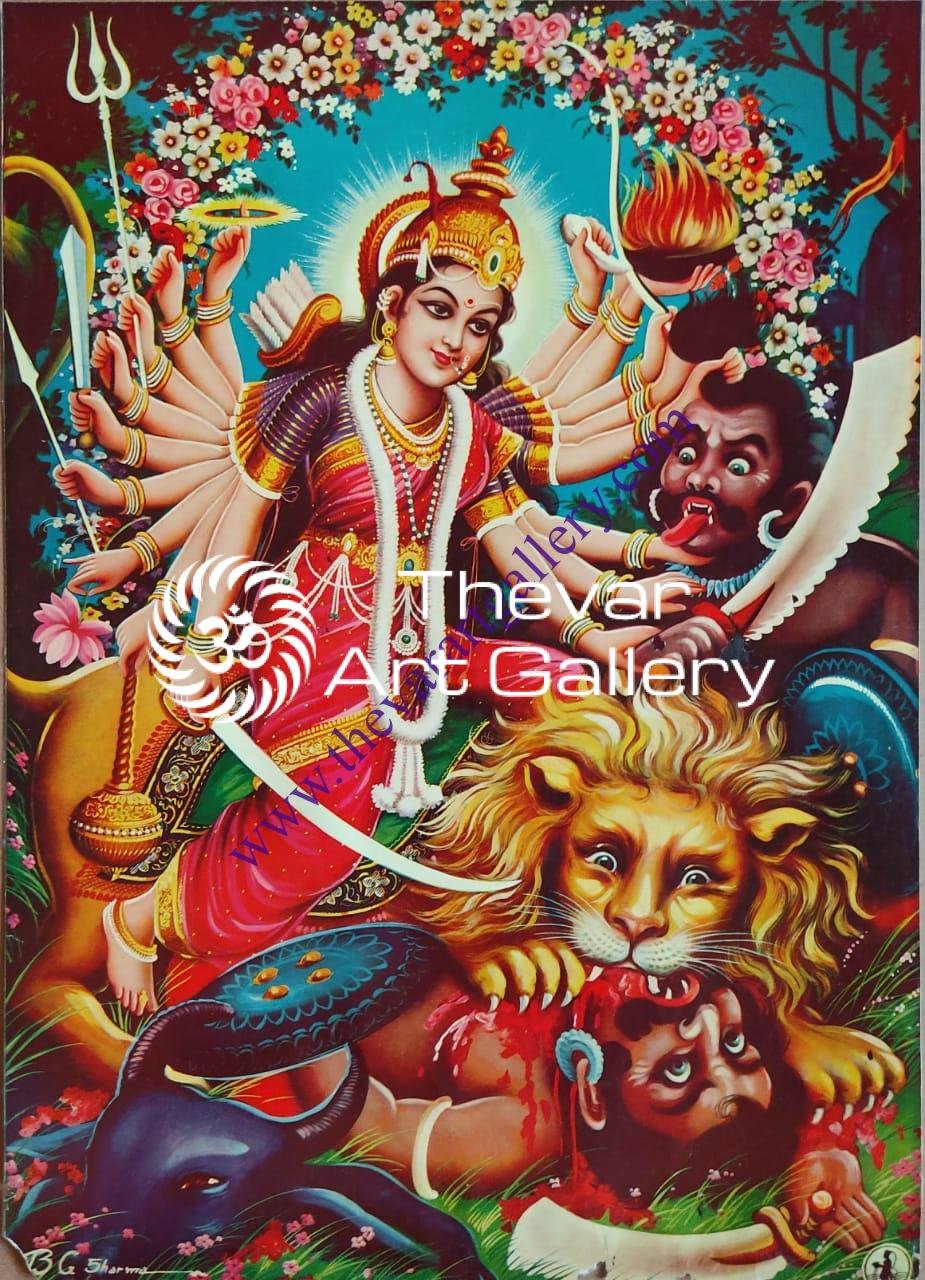 Kali devi - Thevar Art Gallery