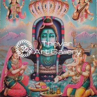 Artist K.C.Prakas - Thevar art gallery