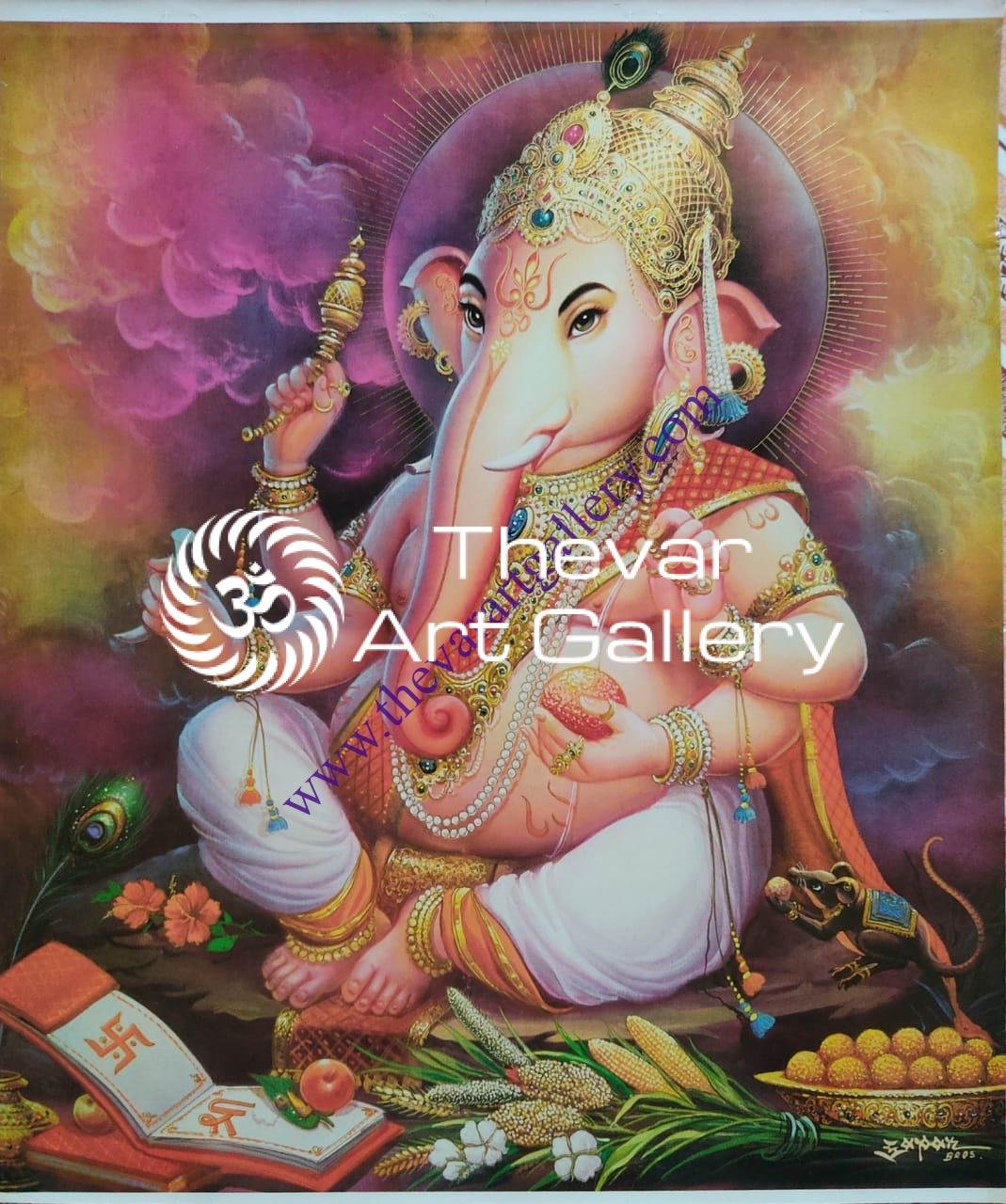 Ganesh - Thevar Art Gallery