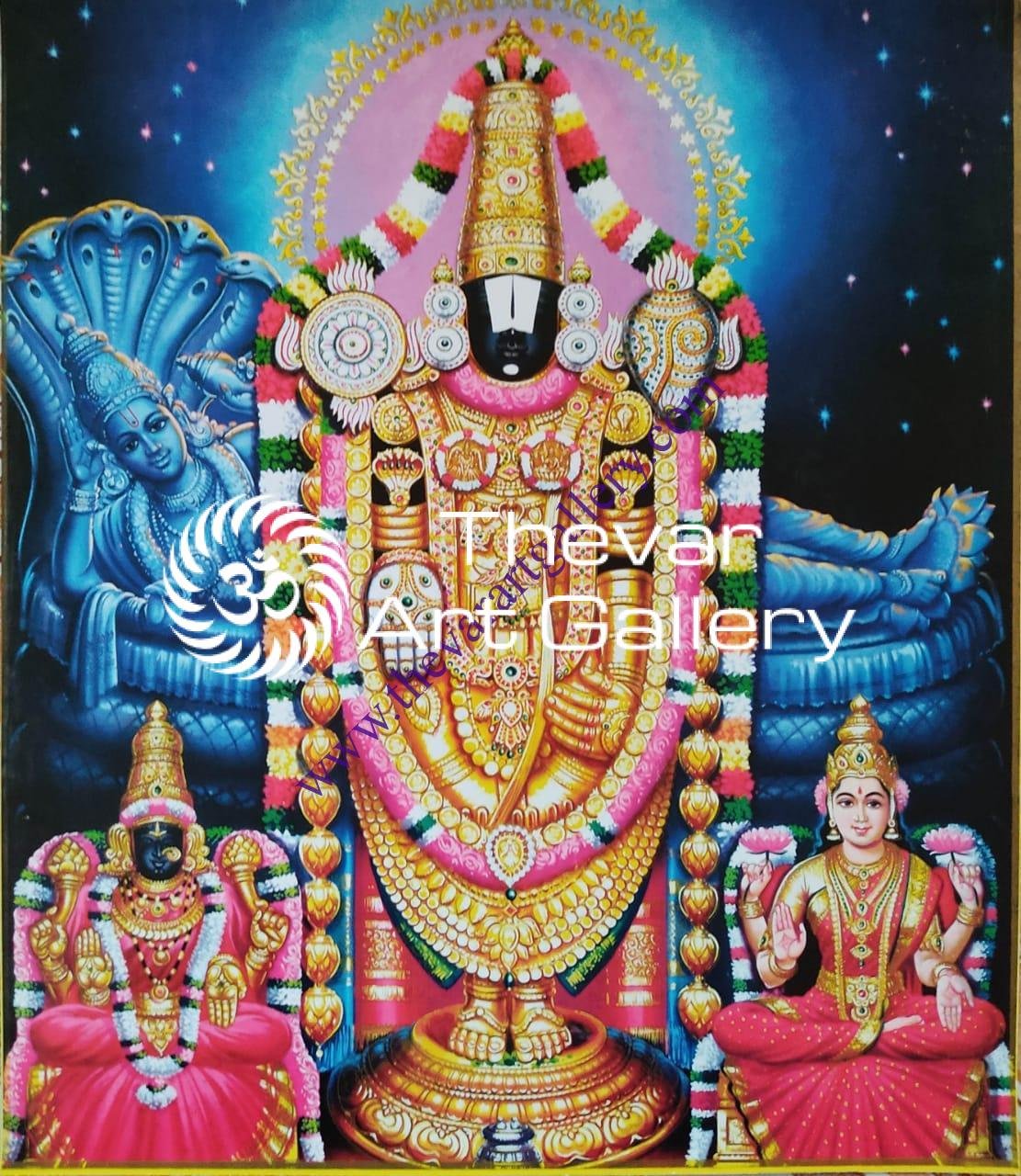 Sri Ranganathar | Venkateswara - Thevar Art Gallery