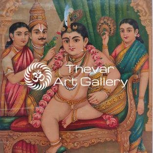 Artist C.S.Ramanujam - Thevar Art Gallery