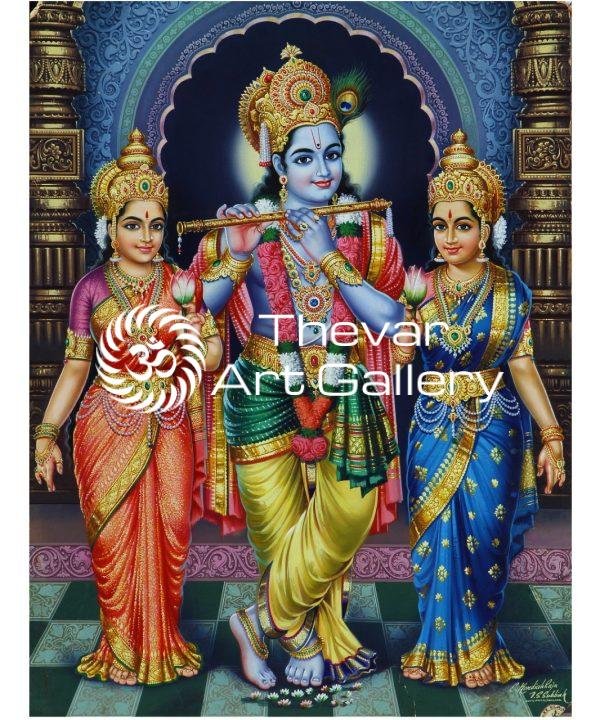 Artist C.Kondiah raju - Thevar Art gallery