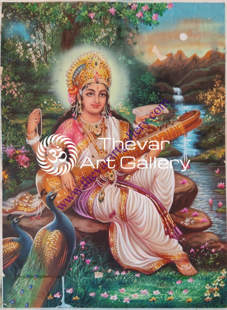 Sarasawti devi - Thevar Art Gallery