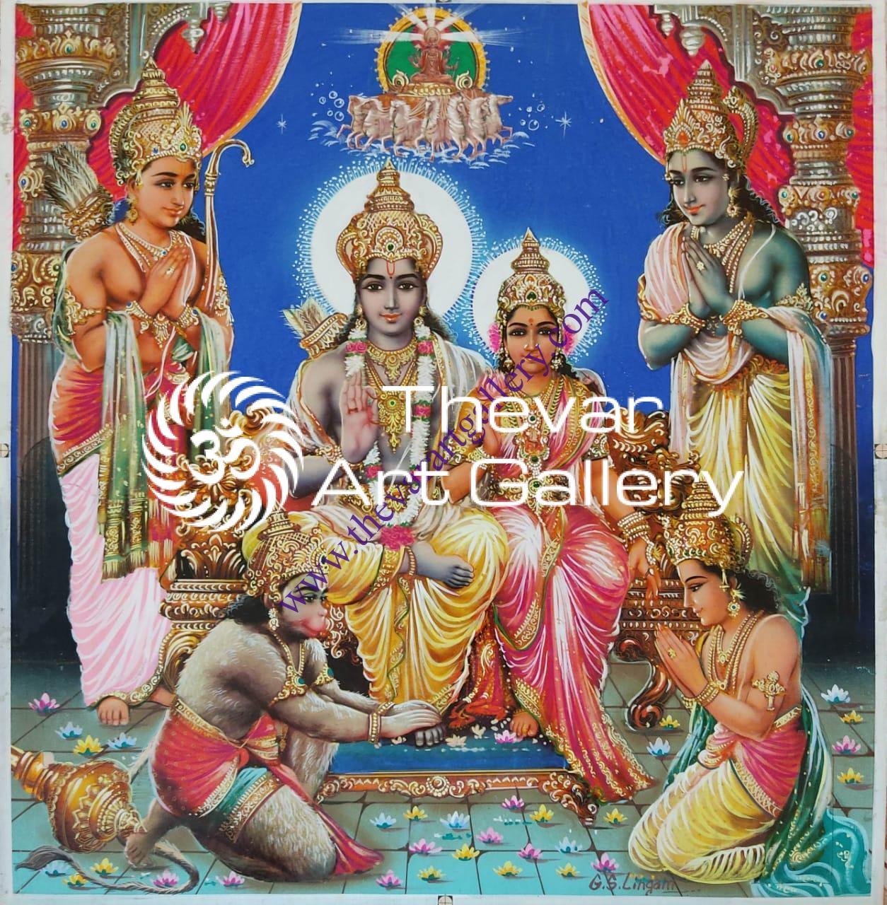Ram Darbar - Thevar Art Gallery