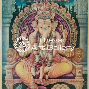 Artist Laxmilal Nandhalal Nadthwara - Thevar art gallery