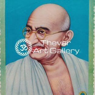 Mahatma Gandhi vintage print - Thevar art gallery