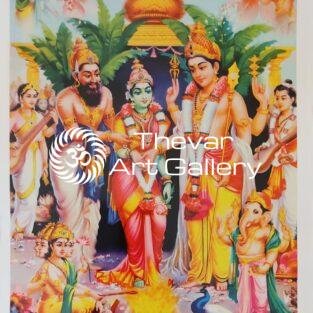 valli Thirumanam vintage print - Thevar art gallery