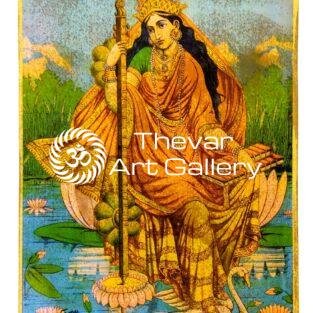 Saraswathi vintage print - Thevar art gallery