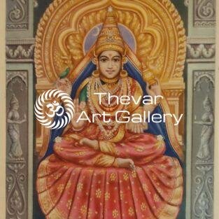 Artist K.Srinvasa Rao antique vintage print - Thevar art gallery