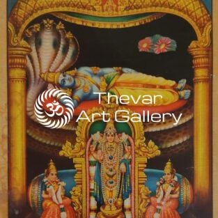 Artist C.Kondiah raju antique vintage Print - Thevar art gallery