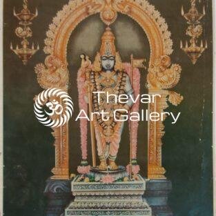 PAlani Murugan antique vintage print - Thevar art gallery