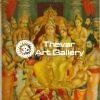 Artist K.S.Siddhalinga Swamy antique vintage Print - Thevar art gallery