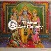 Ram Darbar antique Vintage print - Thevar art gallery