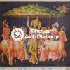 Ko mountain Krishna antique Vintage print - Thevar art gallery