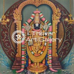 Venkateswara vintage print - Thevar art gallery