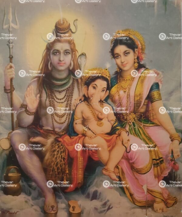 Shiva family | Shiva Parvati | Ganesha