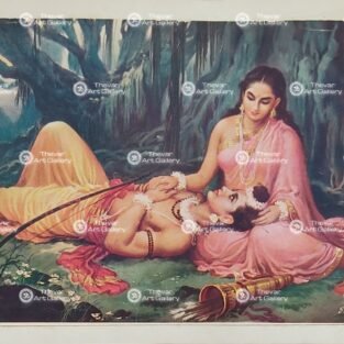 Artist S.M.Pandit antique Vintage print - Thevar art gallery