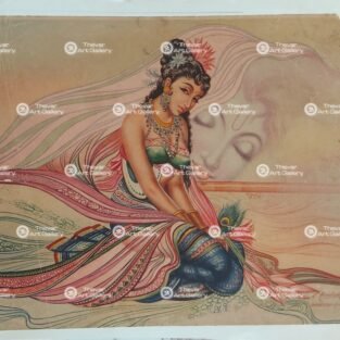 Artist C.Kondiah raju antique vintage paintings - Thevar art gallery