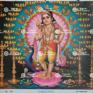 Murugan antique Vintage print - Thevar art gallery