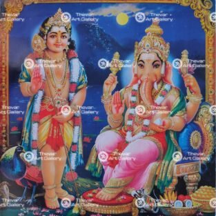 Artist S.Murugakani antique Vintage print - Thevar art gallery